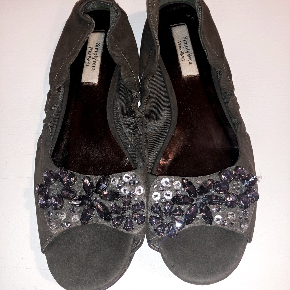 Vera Wang Ballet Flats